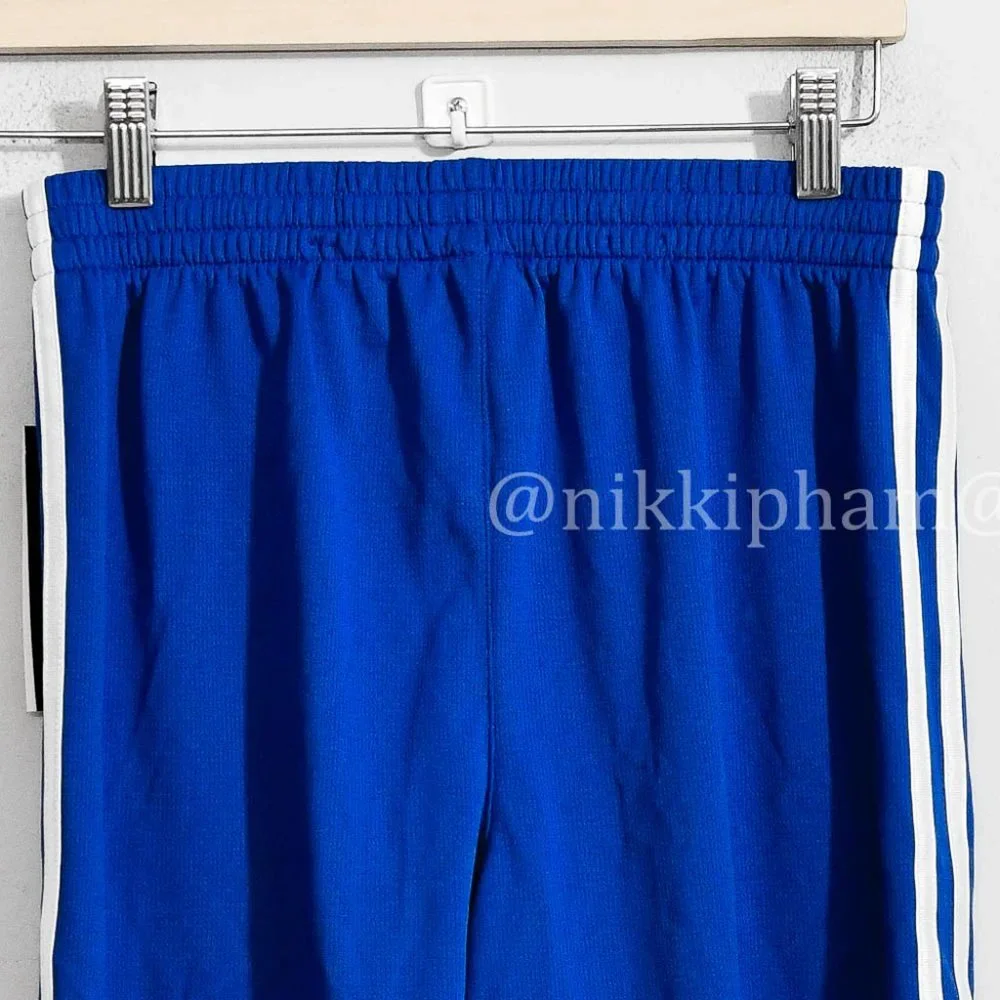 Brand new adidas Youth active shorts in  blue/white